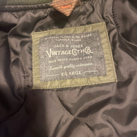 Vintage Bomber Jacket - Jack and Jones - Picture 2 of 4